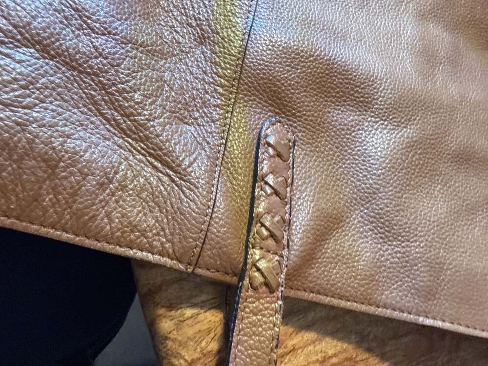 Tabitha Webb Leather Tote Bag UK Leading Fashion Designer 👜 ✨ - Picture 5 of 6